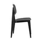Cadeira Polipropileno Cátia  Móveis Preto