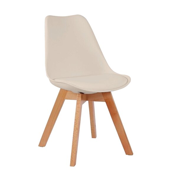 Cadeira Polipropileno Madeira Saarinen Wood Espresso Móveis F