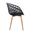 Cadeira Polipropileno Mônaco Espresso Móveis Preto