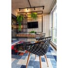 Cadeira Polipropileno Mônaco Espresso Móveis Preto