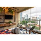 Cadeira Polipropileno Mônaco Espresso Móveis Preto