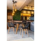 Cadeira Polipropileno Mônaco Espresso Móveis Preto