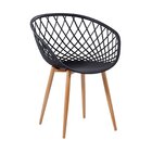 Cadeira Polipropileno Mônaco Espresso Móveis Preto