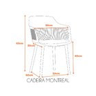 Cadeira Polipropileno Montreal Fratini
