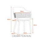 Cadeira Polipropileno Montreal Fratini