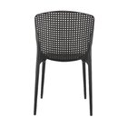 Cadeira Polipropileno Provence Fratini Móveis Preto
