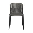 Cadeira Polipropileno Provence Fratini Móveis Preto