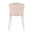 Cadeira Polipropileno Provence Fratini Móveis Rose
