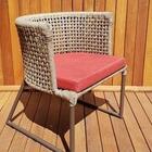 Cadeira Poltrona Alumínio E Corda Náutica Jardim Varanda