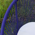 Cadeira Poltrona Balanço Suspensa Cancun Azul, P/ Área Extern