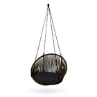 Cadeira Poltrona Balanço Suspensa Cancun Marrom, P/ Área Exte