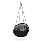 Cadeira Poltrona Balanço Suspensa Cancun Preto, P/ Área Exter