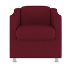 Cadeira Poltrona Decorativa Recepção Sala – Quarto Suede Mars