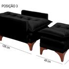 Cadeira Poltrona Do Papai Reclinável Munique Veludo Preto