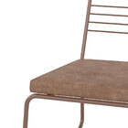 Cadeira Poltrona Em Aço Até 100 Kg Po05 Corten Pu Pozza