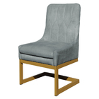 Cadeira Poltrona Estofada Para Sala De Jantar Valentina Velud