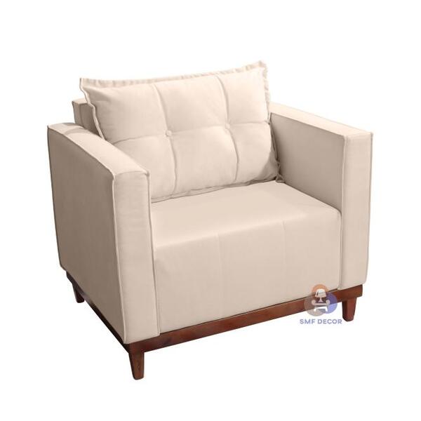 Cadeira Poltrona Marcelus Luxuosa De Escritorio E Sala De Ate