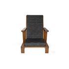 Cadeira Poltrona Para Descanso Em Madeira Casa E Jardim Robus