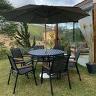 Cadeira Poltrona Para Jardim E Varanda Resistente À Chuva Pre