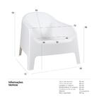 Cadeira Poltrona Para Jardim Varanda Skarpo