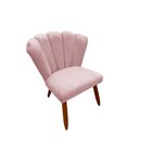 Cadeira Poltrona Para Sala De Jantar E Penteadeira Pètala Rose