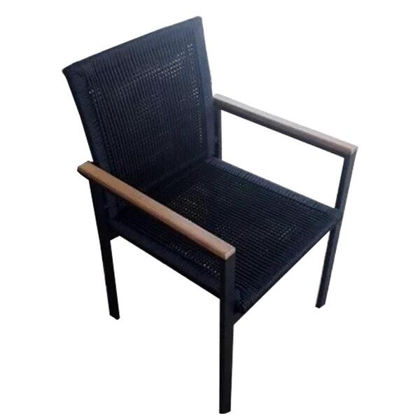 Cadeira Poltrona Perpétua Corda Náutica Alumínio Linha Luxo