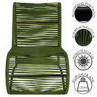 Cadeira Poltrona Porto Para Área Externa Em Alumínio E Corda