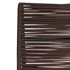 Cadeira Poltrona Porto Para Área Externa Em Alumínio E Corda