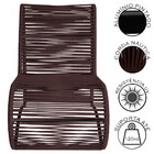 Cadeira Poltrona Porto Para Área Externa Em Alumínio E Corda