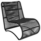 Cadeira Poltrona Porto Para Área Externa Em Alumínio E Corda