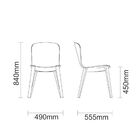 Cadeira Porto Madeira Estof Bege