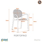 Cadeira Portofino - Cinza