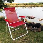 Cadeira Praia Max Alumínio Oversize Reforçada Até 140kg Zaka