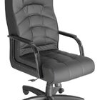 Cadeira Presidente  Base Giratória Linha Lyon Preto Preto