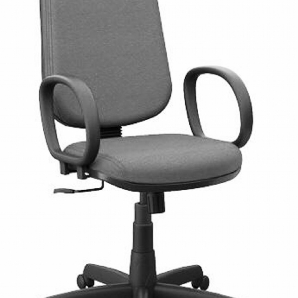 Cadeira Presidente Base Nylon Cinza J. Serrano Mk-7115ps - Me