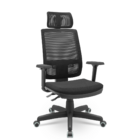 Cadeira Presidente Brizza Giratória Brizz Backsystem Nr17 Com