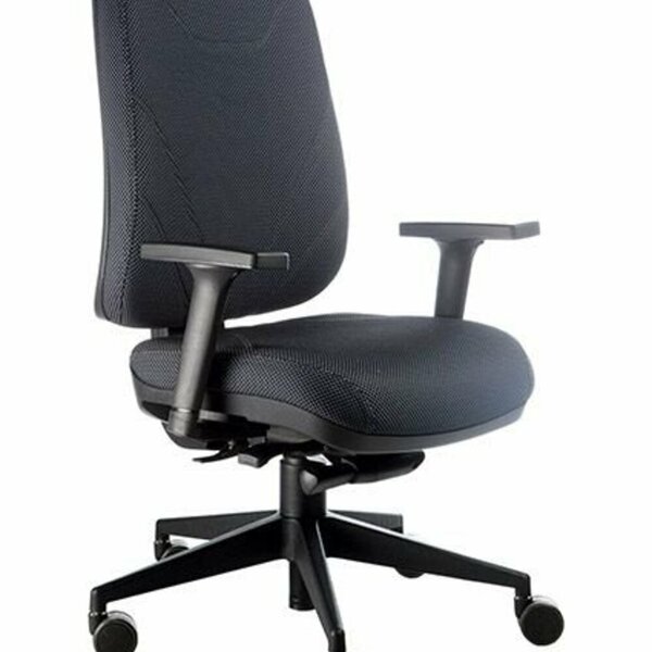 Cadeira Presidente Com Base Giratória Linha New Confort Preto