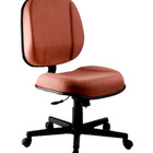 Cadeira Presidente Com Braços Linha Classic Preto Vermelho