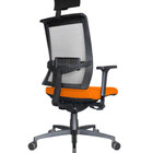 Cadeira Presidente Com Encosto Tela Mesh Linha Net Design Lar