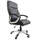 Cadeira Presidente Em Couro Pu Pel-8028h/3 Preta