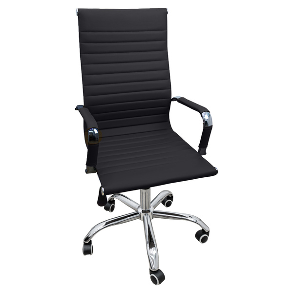 Cadeira Presidente Escritório Esteirinha Boston Eames Alta -