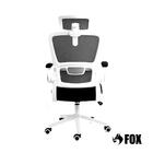 Cadeira Presidente Escritório Giratória Fox Office Preta E Br