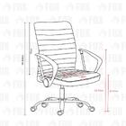 Cadeira Presidente Escritório Giratória Fox Office Preto - Ut