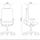 Cadeira Presidente Escritório Twister Plaxmetal Autocompensad