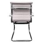 Cadeira Presidente Esteirinha Baixa Com Base Fixa - Branco