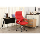 Cadeira Presidente Giratória Almofadada Para Escritório Verme