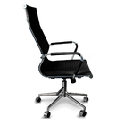 Cadeira Presidente Giratória Esteirinha Charles Eames Preta