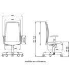 Cadeira Presidente Giratória Martiflex Sun Preta