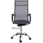 Cadeira Presidente Giratória Tela Eames Cinza