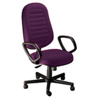 Cadeira Presidente Gomada Com Braços Linha Blenda Roxo